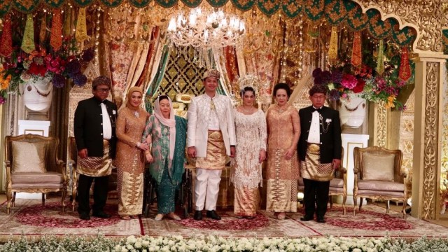 Penikahan anak Oesman Sapta (Foto: Dok. Timbo Siahaan)