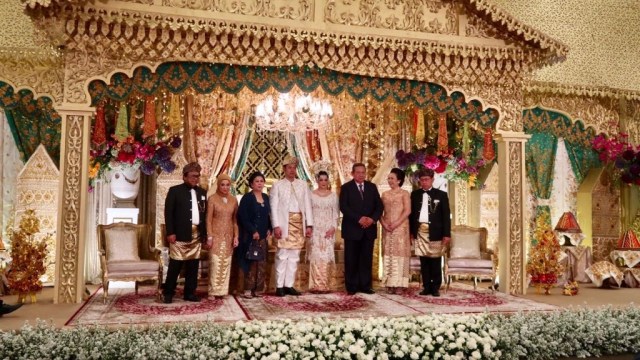 Penikahan anak Oesman Sapta (Foto: Dok. Timbo Siahaan)