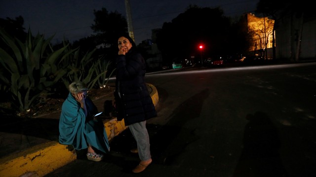 Gempa di Meksiko (Foto: REUTERS/Claudia Daut)