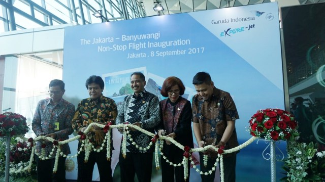 Penerbangan Garuda Indonesia Jakarta-Banyuwangi (Foto: Wahyuni Sahara/kumparan)