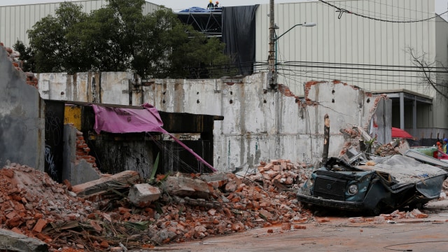 Dampak Gempa di Meksiko (Foto: Dampak Gempa di Meksiko)