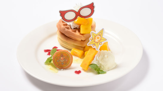 Sailor Venus’ Love Me Chain Waffles. (Foto: Sailor Moon Cafe official website)