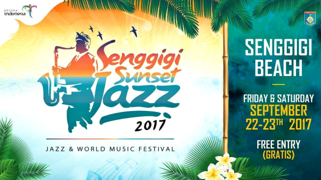 Senggigi Sunset Jazz 2017 (Foto: Facebook @SenggigiSunsetJazz)