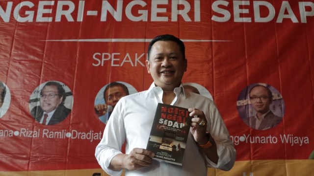 Peluncuran Buku Ngeri-Ngeri Sedap Bambang Soesatyo (Foto: Fanny Kusumawardhani/kumparan)