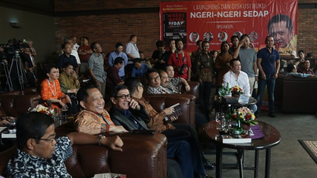 Peluncuran Buku Ngeri-Ngeri Sedap Bambang Soesatyo (Foto: Fanny Kusumawardhani/kumparan)