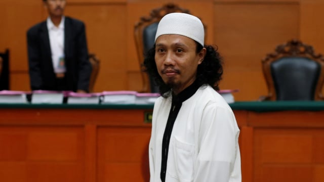 Syaiful Anam, ayah Hatf (Foto: REUTERS/Beawiharta)