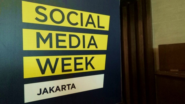 Acara Social Media Week Jakarta 2017. (Foto: Jofie Yordan/kumparan)