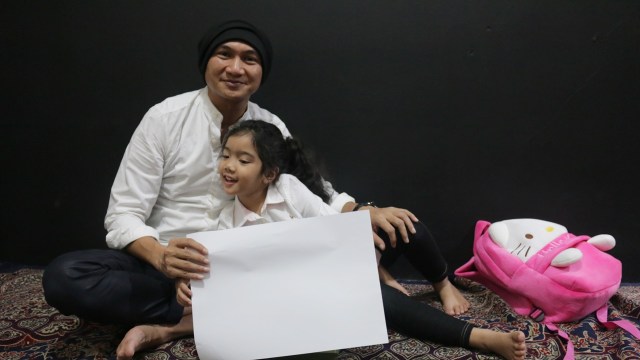 Anji dan Anak (Foto: Cornelius Bintang/kumparan)