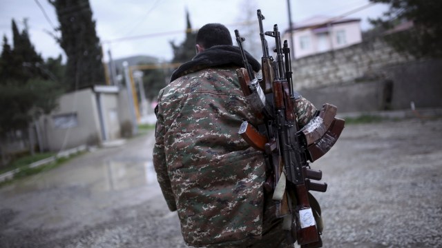 Milisi Nagorno-Karabakh. (Foto: Reuters/Vahan Stepanyan)