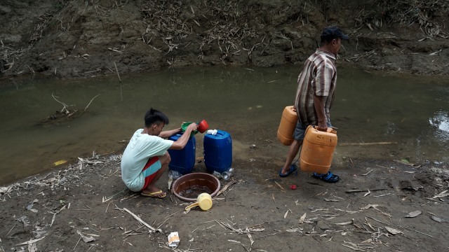 Kekeringan Cibarusah (Foto: Aditia Noviansyah/kumparan)