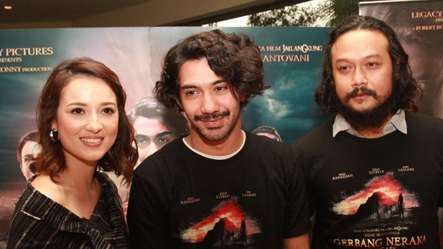 Julie Estelle, Reza Rahadian dan Dwi Sasono (Foto: Munady)