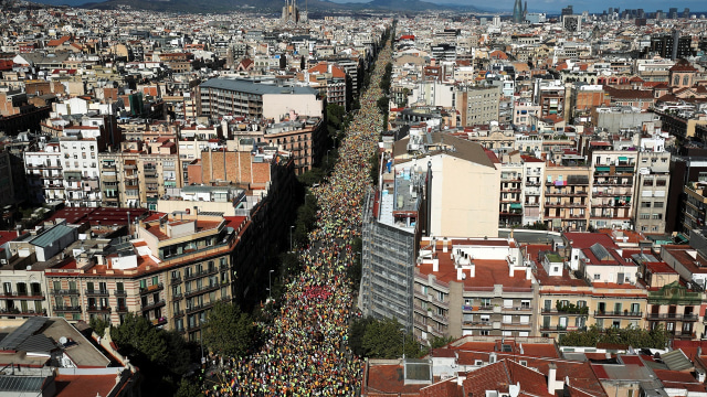 Demo di Catalunya (Foto: REUTERS/Susana Vera)