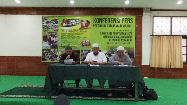 Konpers Presidium Tamasya Al-Maidah (Foto: Kevin Kurnianto/kumparan)