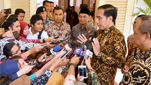 Jokowi di Gedung Perpustakaan Nasional (Foto: Dok. Biro Setpres)