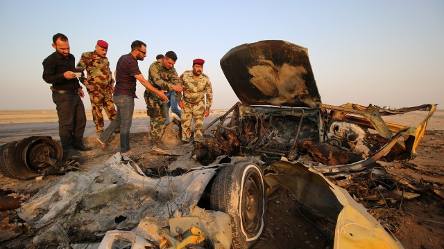 Ledakan di Iraq (Foto:  REUTERS/Essam Al-Sudani)