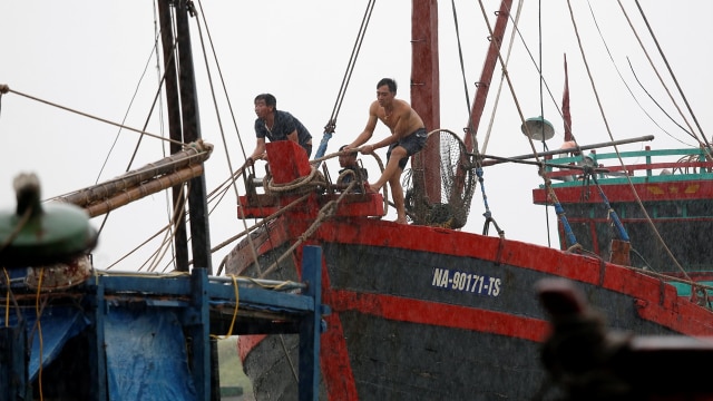 Badai Vietnam  (Foto: REUTERS/Kham)