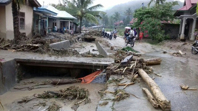 Dampak dari Banjir Bandang di Solok Selatan (Foto: Dok. BNPB)