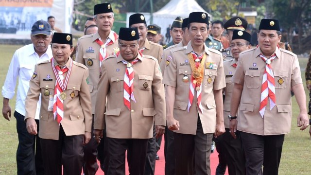 Jokowi Meresmikan Perwimanas II di Magelang (Foto: Dok. Kris-Biro Pers Setpres)
