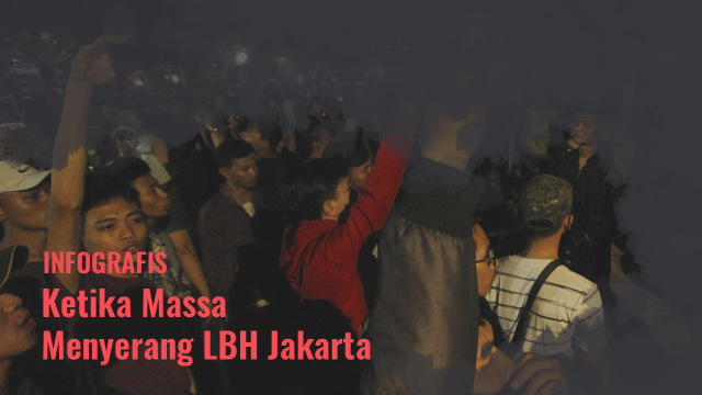 Infografis LBH Jakarta Diserang (Foto: Faisal Nu'man/kumparan)