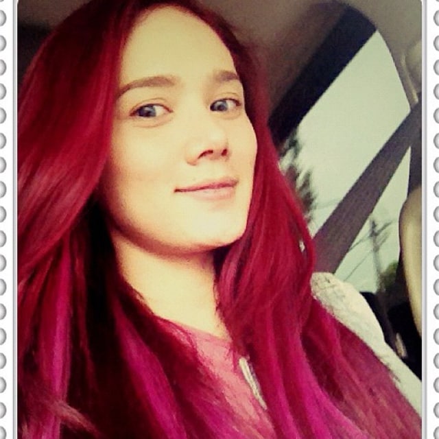 Mulan Jameela ubah warna rambut jadi merah (Foto: Instagram @mulanjameela1)