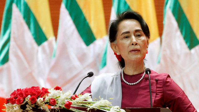 Aung San Suu Kyi Foto: REUTERS/Soe Zeya Tun