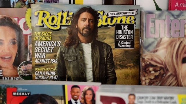 Majalah Rolling Stone (Foto: Justin Sullivan/Getty Images North America/AFP)