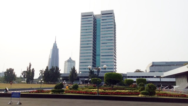 Gedung Nusantara I DPR (Foto: Ferio Pristiawan/kumparan)