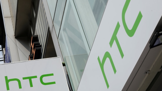 Logo HTC. Foto: REUTERS/Tyrone Siu