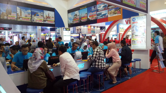 Berburu Tiket di Garuda Travel Fair fase ke II (Foto: Andari Novianti/kumparan)
