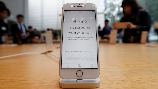Apple iPhone 8. (Foto: REUTERS/Issei Kato)