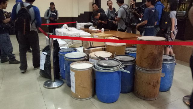 Rilis Pil PCC di Bareskrim (Foto: Amanaturrosyidah / kumparan)