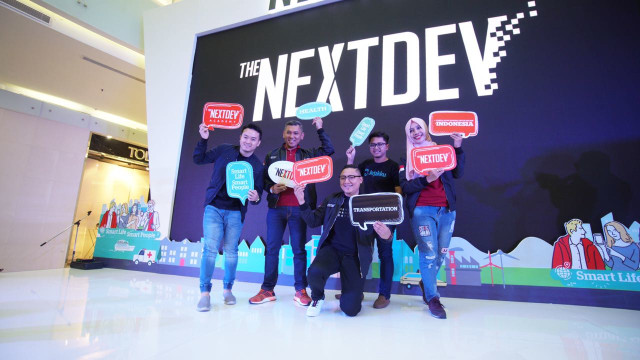 Showcase The NextDev Academy di Surabaya. (Foto: Cornelius Bintang/kumparan)