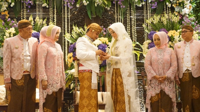Suasana pernikahan anak Zulkifli Hasan. (Foto: Dok. Istimewa)