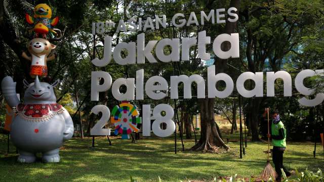 Asian Games 2018 Jakarta-Palembang. (Foto: REUTERS/Darren Whiteside)