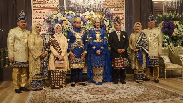 Hatta Rajasa di Pernikahan Keluarga Zulkifli Hasan (Foto: Istimewa)