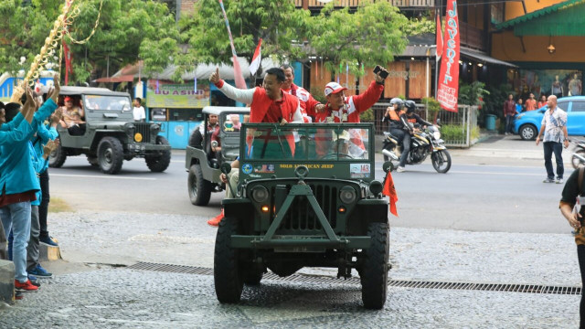 Arak-arakan atlet ASEAN Para Games 2017 (Foto: Kemenpora)