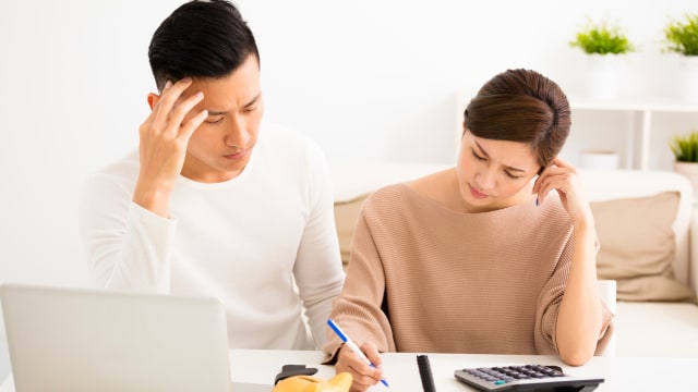 Pasangan harus tahu hutang masing-masing. Foto: Thinkstock