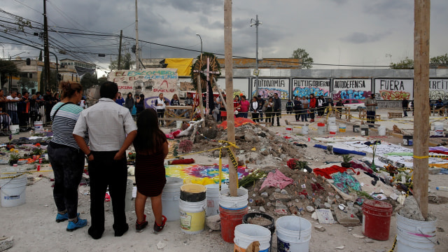 Gempa Meksiko (Foto: REUTERS/Carlos Jasso)