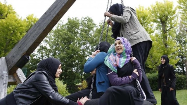 Ilustrasi Muslim di Inggris (Foto:  REUTERS/Olivia Harris)
