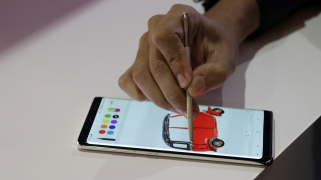 Peluncuran Samsung Galaxy Note 8 (Foto: Fanny Kusumawardhani/kumparan)