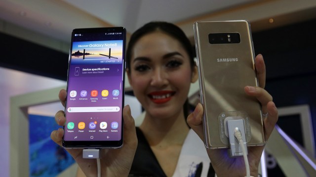 Peluncuran Samsung Galaxy Note 8 (Foto: Fanny Kusumawardhani/kumparan)