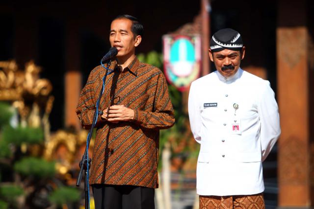 Jokowi dan FX Hadi Rudyatmo (Foto: wikipedia.org)