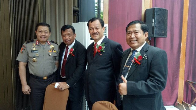 Perayaan HUT Eks Kapolri Awaluddin Djamin
