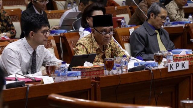 Rapat Dengar Pendapat Komisi III DPR dan KPK (Foto: Fanny Kusumawardhani/kumparan)