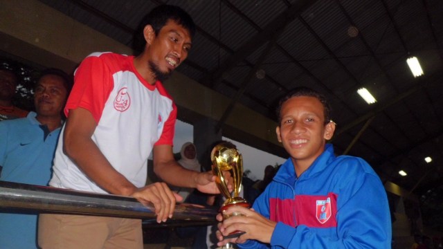 Egy jadi pemain terbaik di Piala Menpora 2014. (Foto: Istimewa)