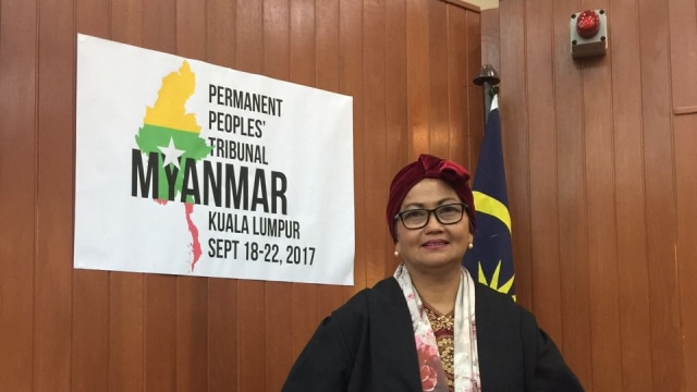 Hakim PPT Myanmar, Nursyahbani Katjasungkana (Foto: Dok. Pribadi Nursyahbani Katjasungkana)