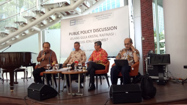 Acara diskusi Lelang Gula Kristal Rafinasi  (Foto: Ela Nurlaela/kumparan)