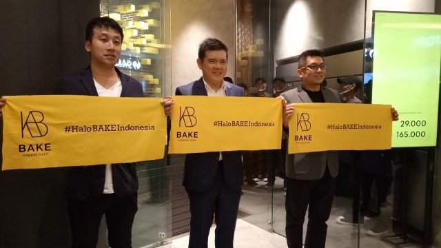 Bake Cheesetart resmi hadir di Indonesia. (Foto: Andari Novianti/kumparan)