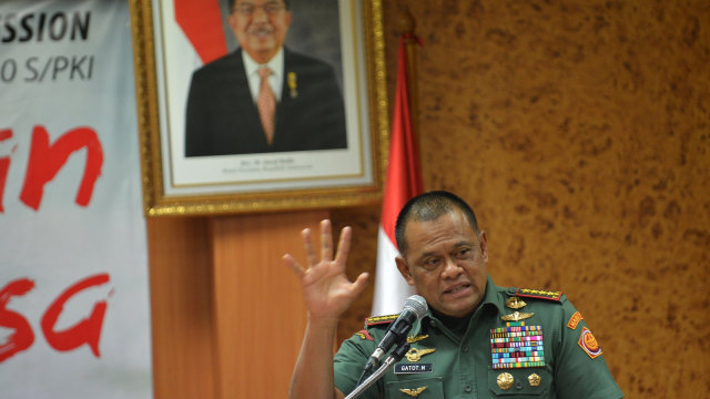 Panglima TNI Jenderal Gatot Nurmantyo (Foto: Antara/Wahyu Putro A)