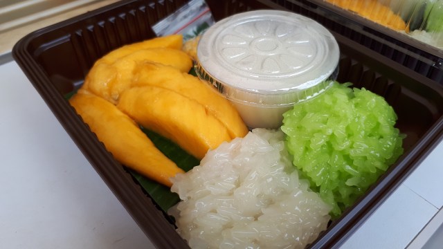 Mango Sticky Rice Thailand (Foto: Luthfa Nurridha/kumparan)